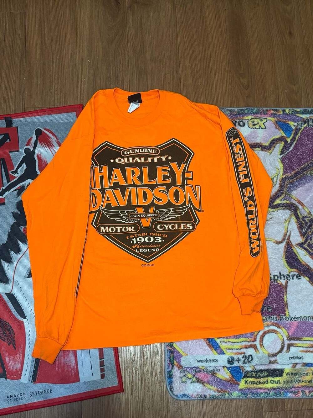 Harley Davidson Pikes Peak Colorado Springs
Long Sleeve T-Shirt Men's Size L